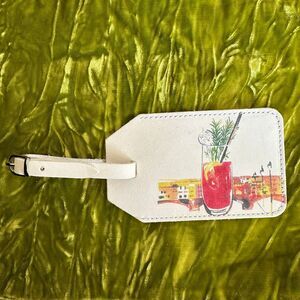 St. Regis Florence Italy Hotel Leather Travel Luggage Tag